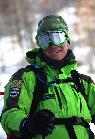 yann Le Bozec moniteur de ski Val D'Isère